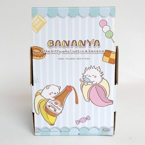 BANANYA The Kitty Who Lives in a Banana FUNKO POP! Pen Lot + Display Case - Picture 5 of 8